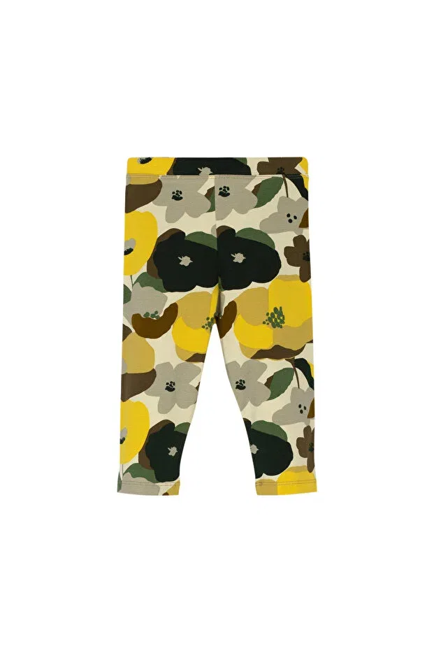 Детские леггинсы для девочек с принтом Lovetti, Light Green