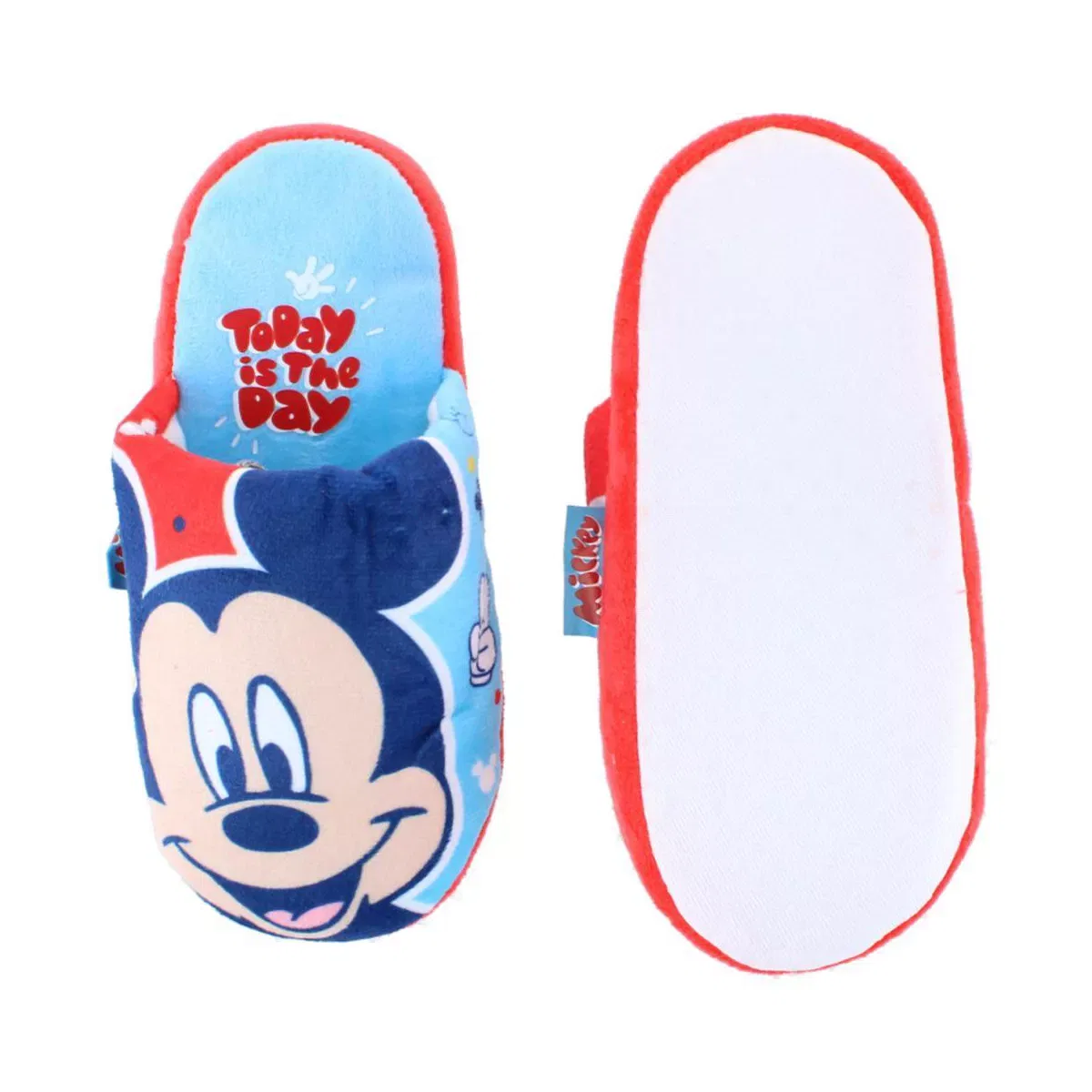 Детские тапочки для мальчиков с закрытым носом Mickey Mouse Textiel Trade, Multicolor — фото 3