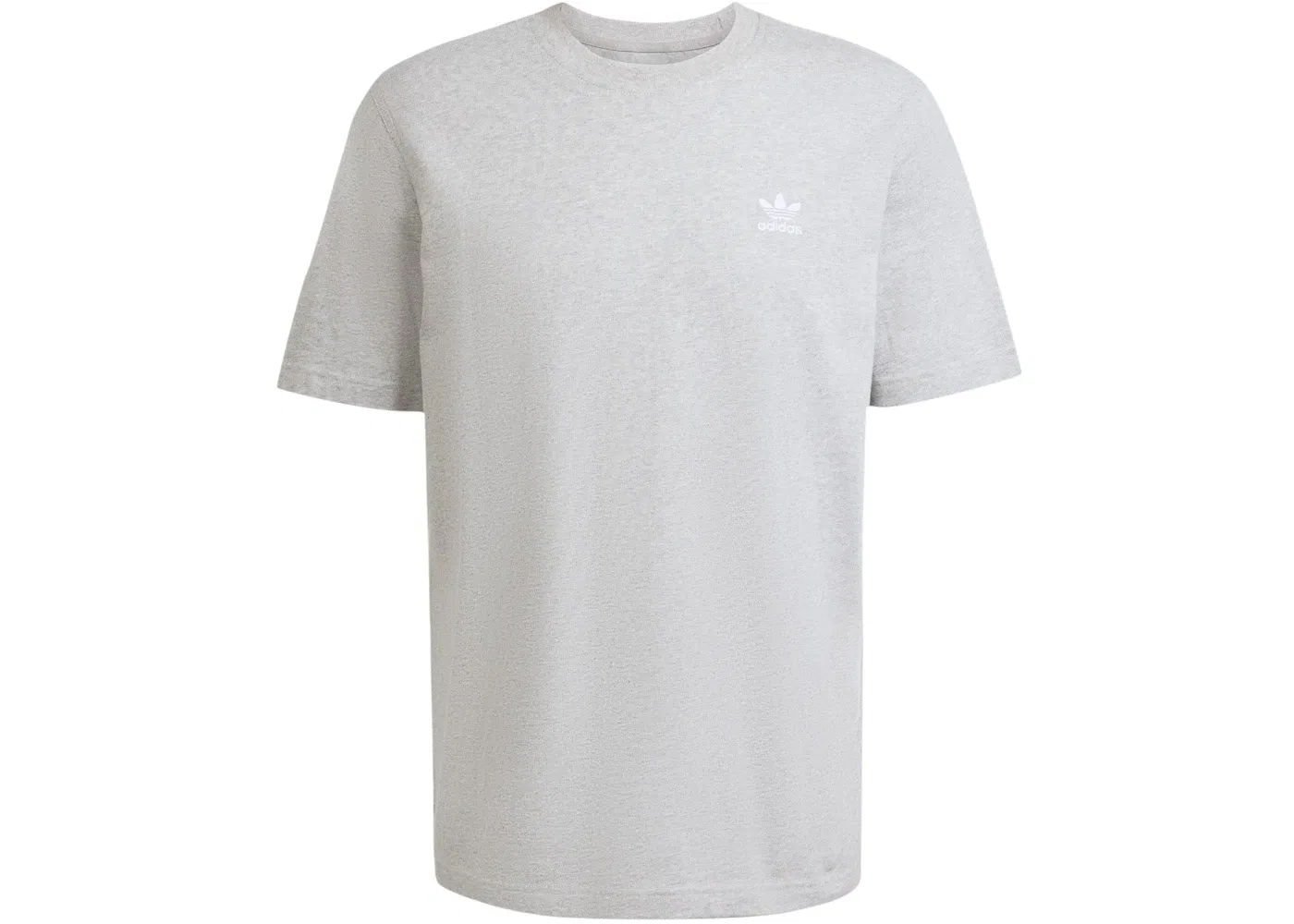 Мужская футболка с круглым вырезом Tee Adidas, Medium Grey Heather White