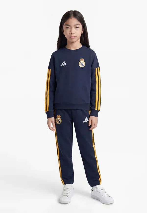 Комплект унисекс Real Madrid DNA Baby - толстовка Adidas Performance, темно-синий