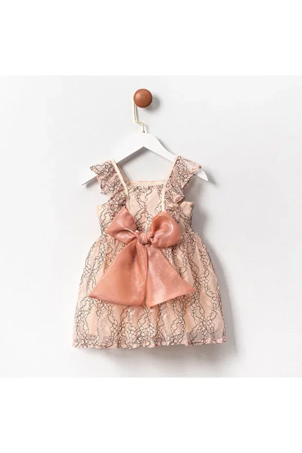 Детское платье для девочек кружевное Frida girl dress Generic Brands, Powder — фото 2