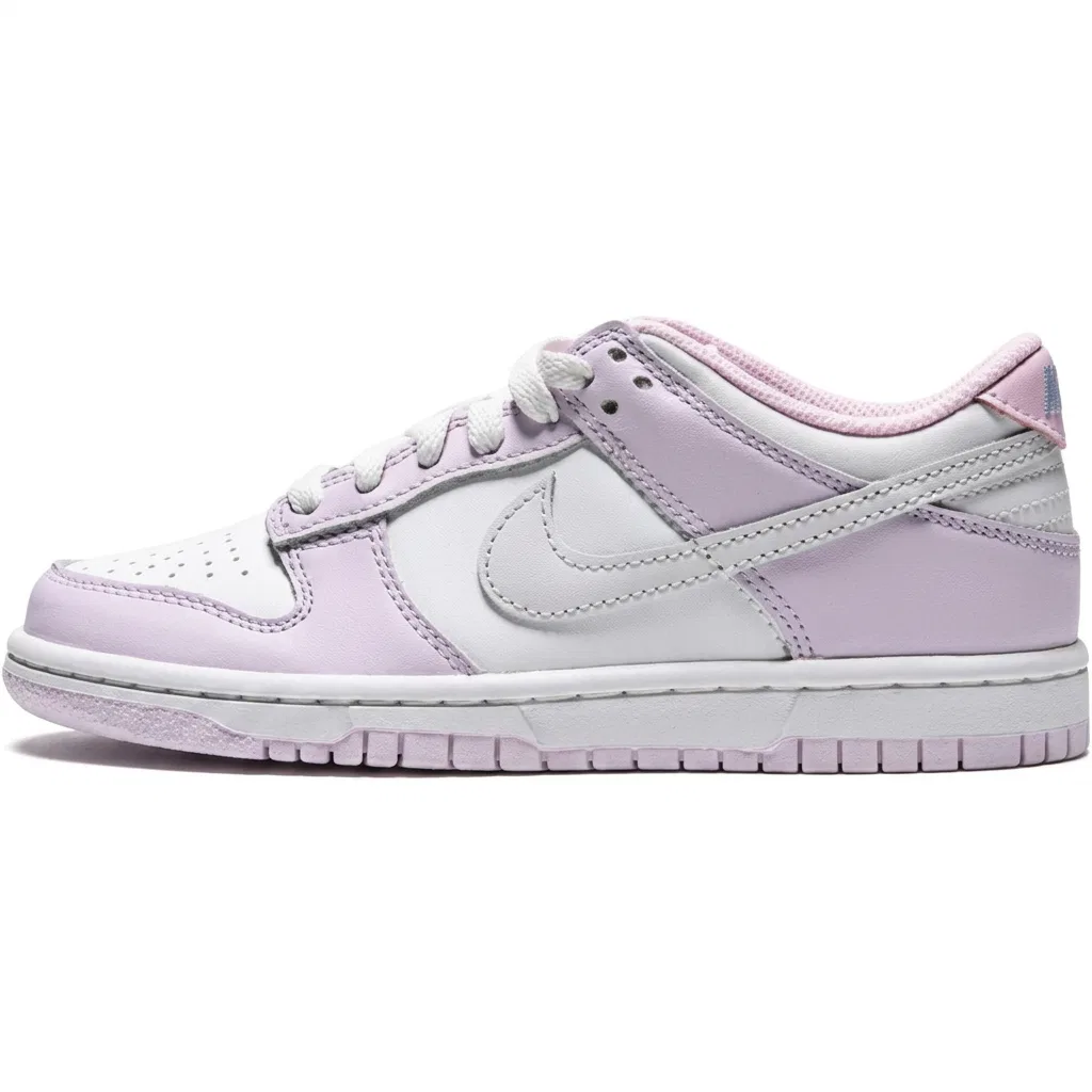 Кроссовки для скейтбординга Dunk Kids, Nike, White Purple
