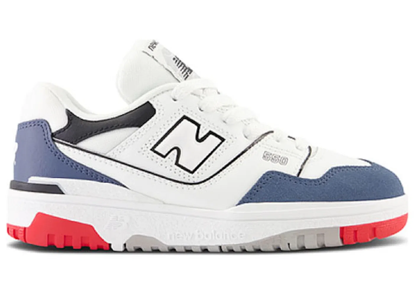 Детские кроссовки Lifestyle New Balance 550, White/Navy/Red