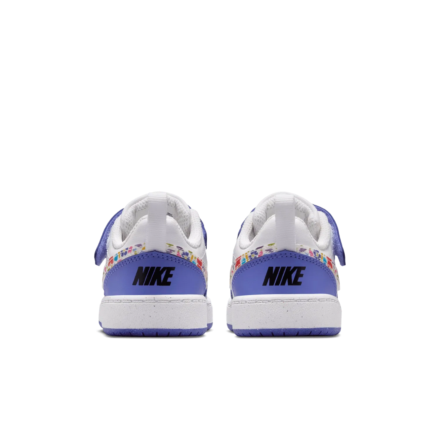Детские кроссовки на липучках Nike COURT BOROUGH LOW FL TD, синий — фото 3