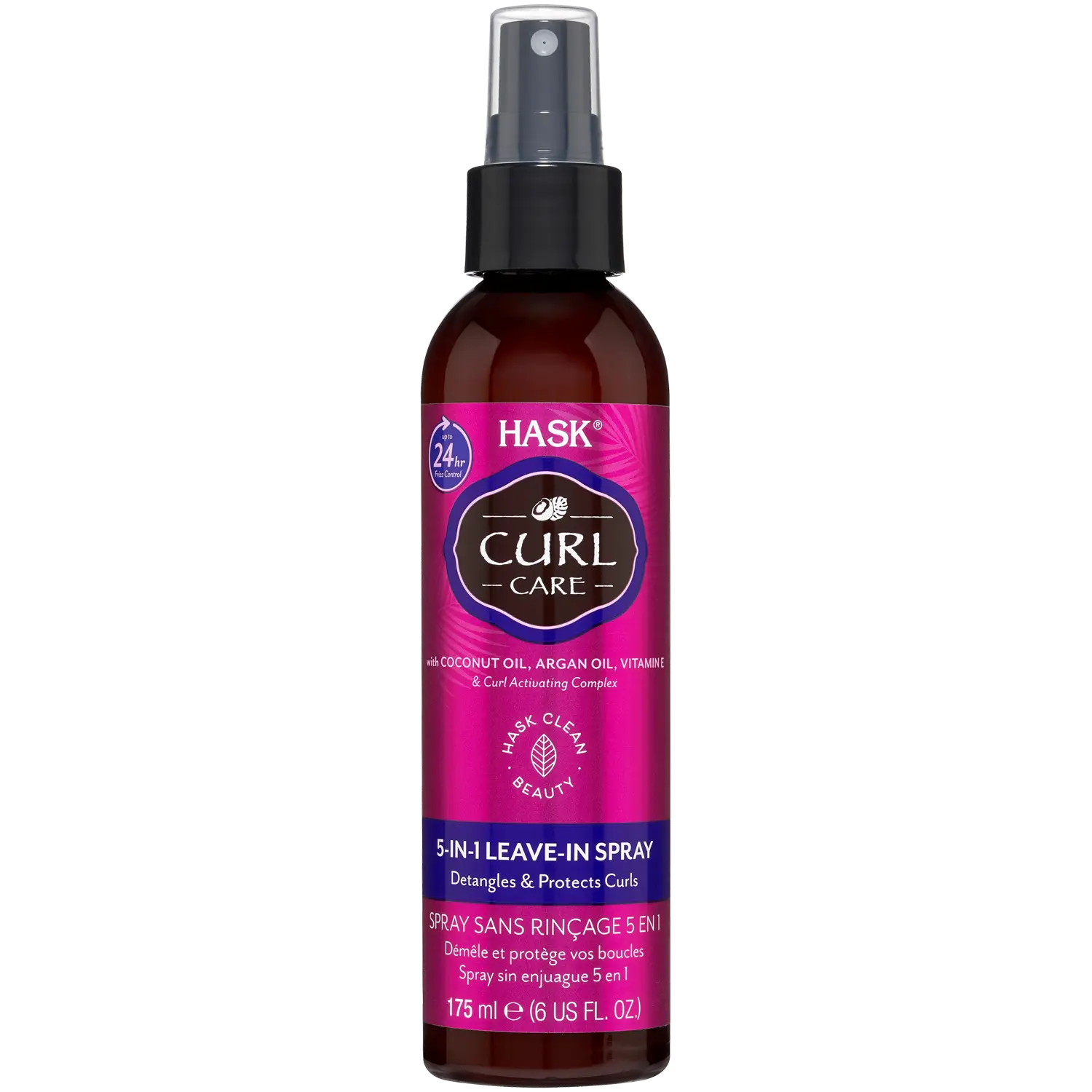 

Hask Curl Care несмываемый кондиционер для кудрявых волос, 175 мл