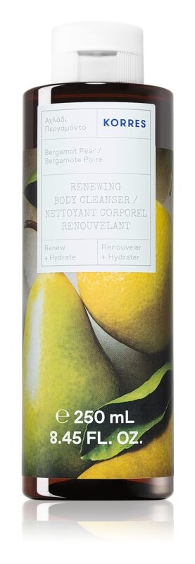 

Нежный гель для душа Korres Bergamot Pear