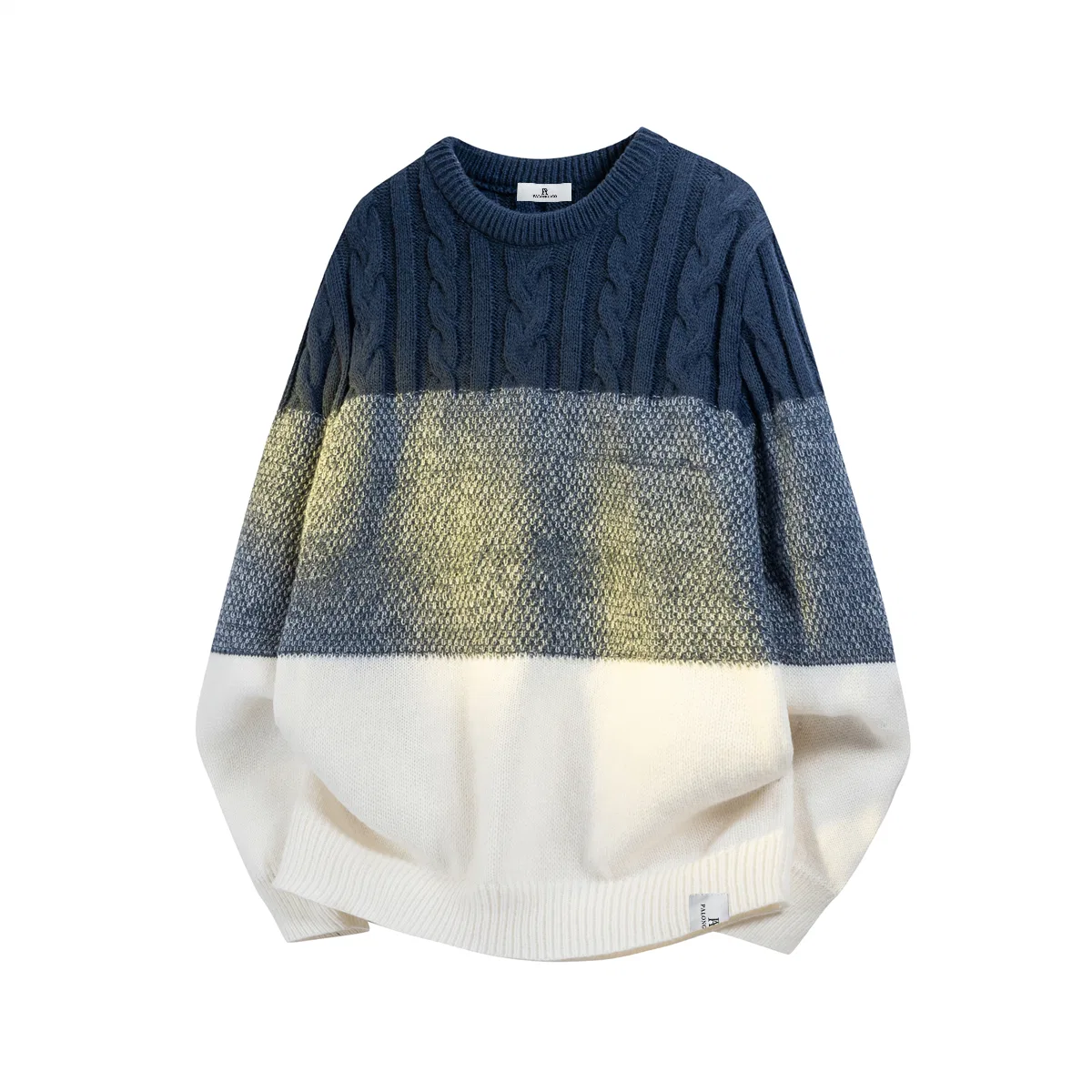 Детский свитер с круглым вырезом модель Sweaters Unisex Crew Neck Moderate PAL ONGACO, Blue