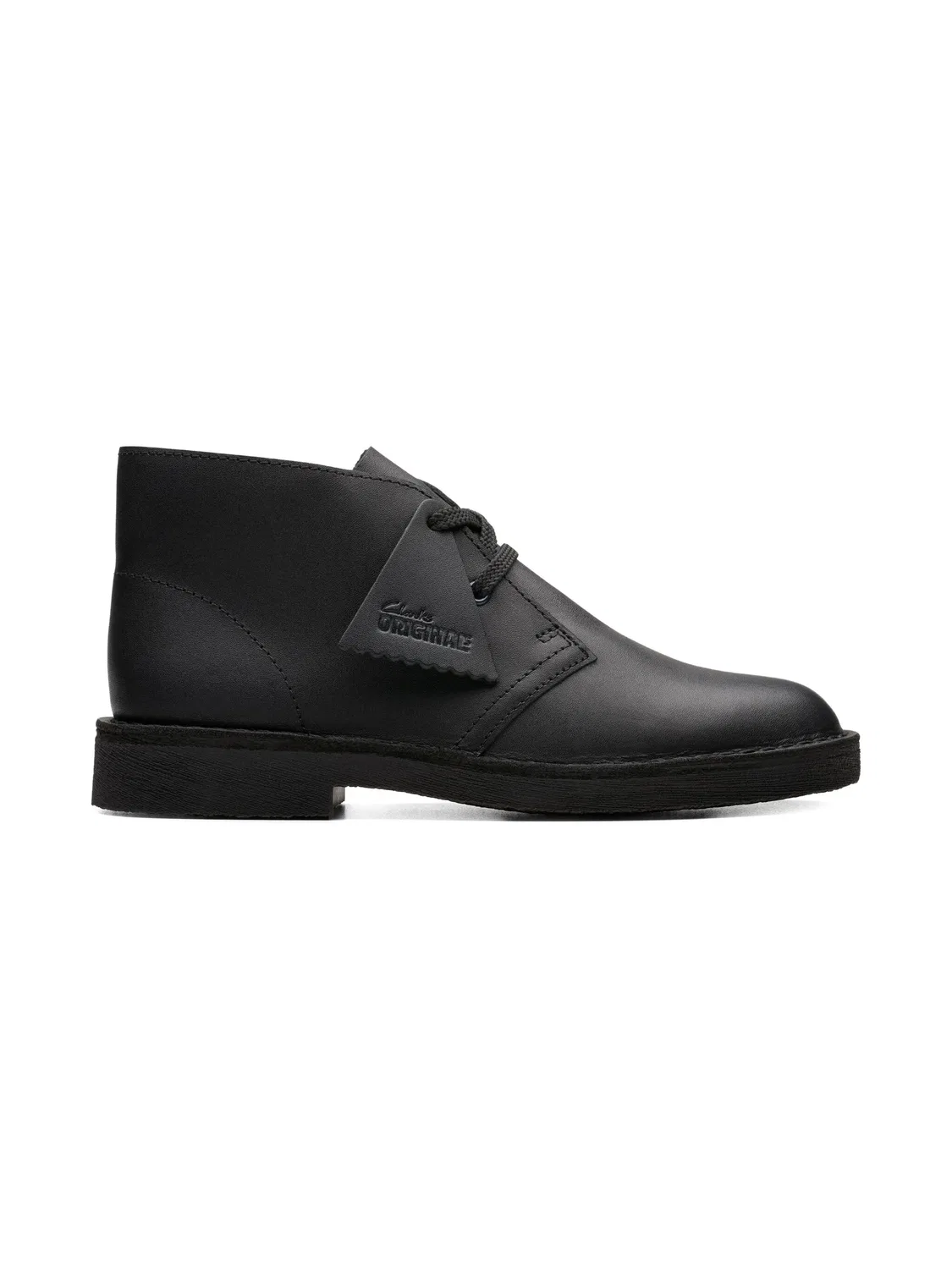 Кожаные ботинки для детей Clarks, черный