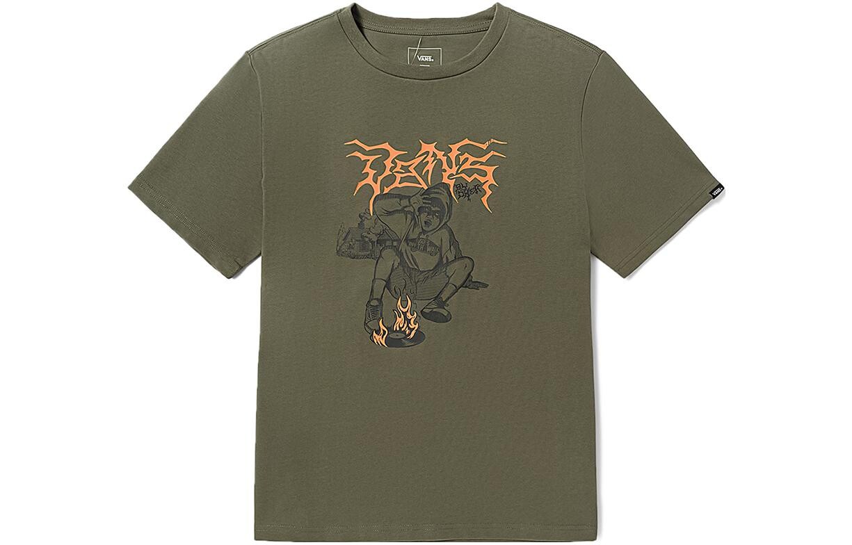 

Футболка Vans унисекс, цвет Army Green