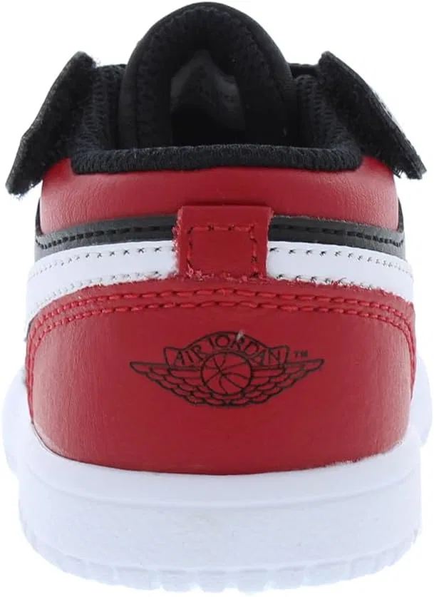 Детские кроссовки для мальчиков Air Jordan Low Alt Nike, Black/Gym Red/White — фото 4