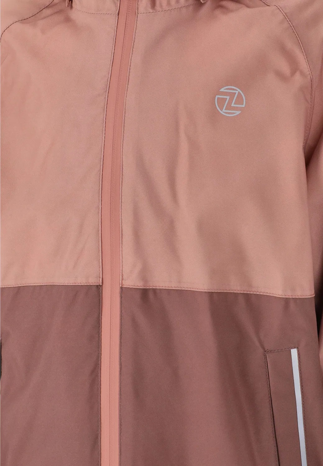 Детская водонепроницаемая куртка Zigzag Dallas, Rosa Orchideenpink — фото 3