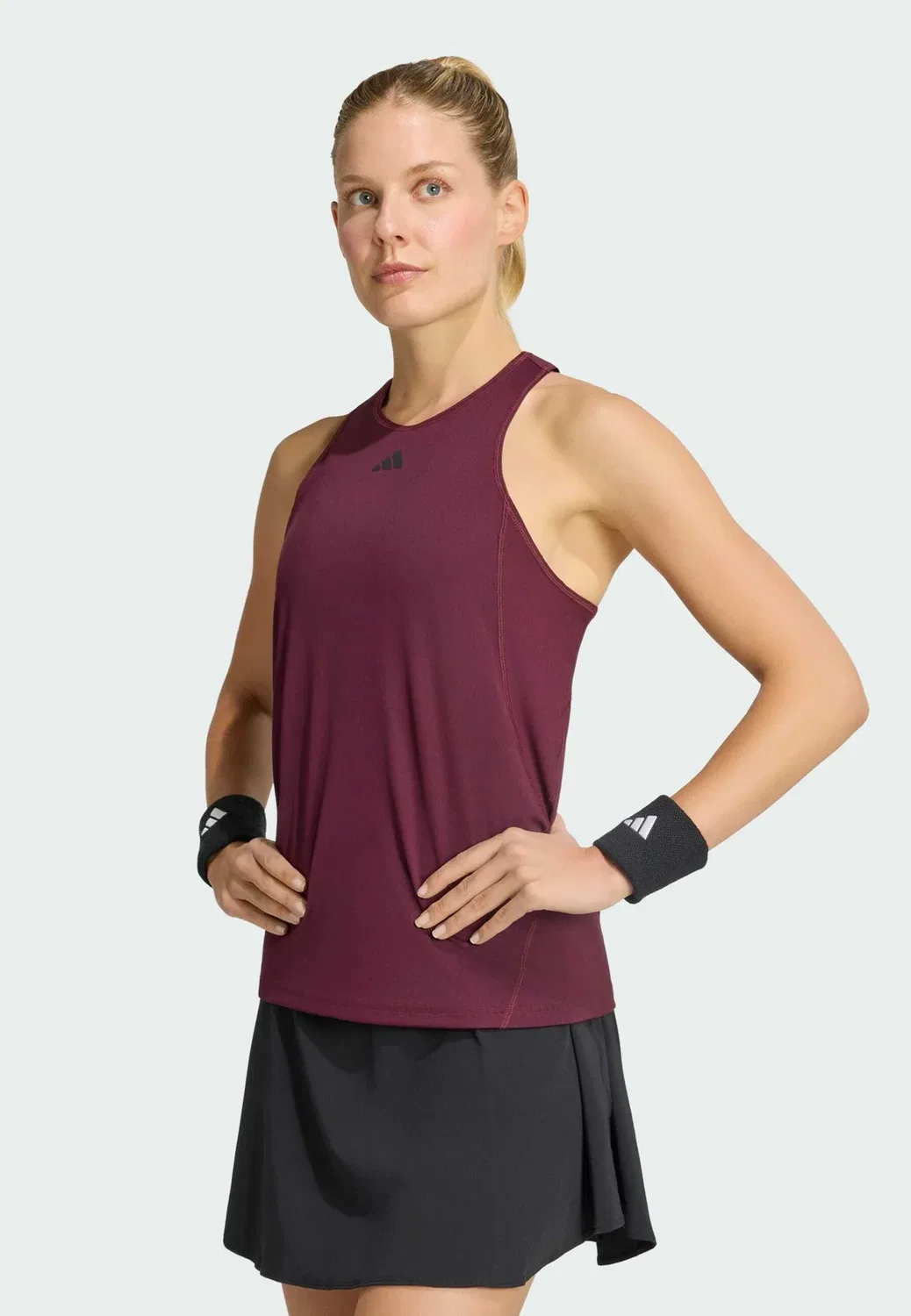 Клубная майка - топ Adidas Performance, Maroon
