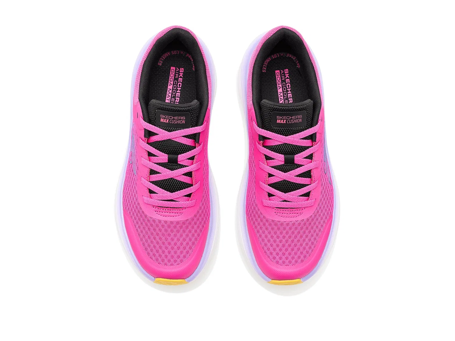 Детские кроссовки для девочек с максимальной амортизацией Max Cushioning Endeavour Canova Skechers, Lampone — фото 2