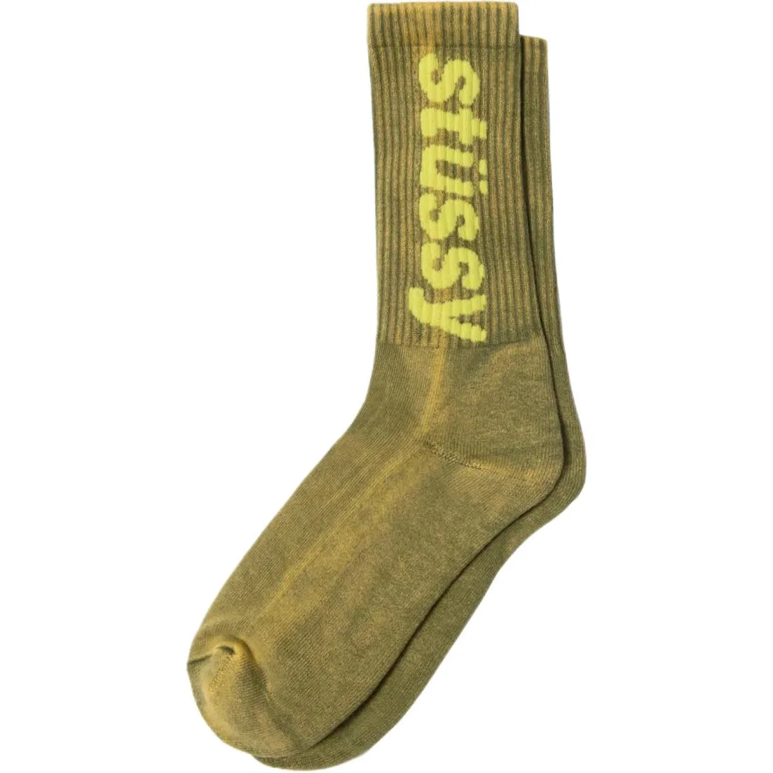 Детские носки с логотипом Stussy, Серый