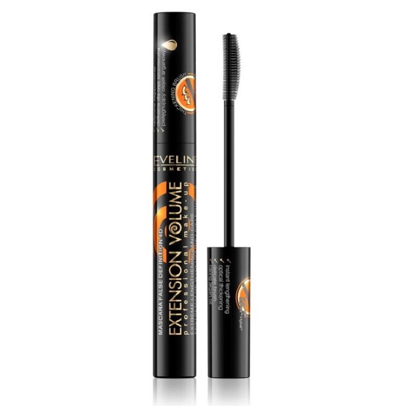

Тушь для ресниц Eveline Cosmetics Extension Volume Lengthening Thickening, черный