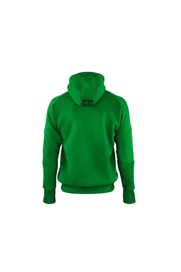 Детские свитшот для девочек с принтом Kocaelispor Zippered Children's Sweatshirt Sportrun, Green — фото 2