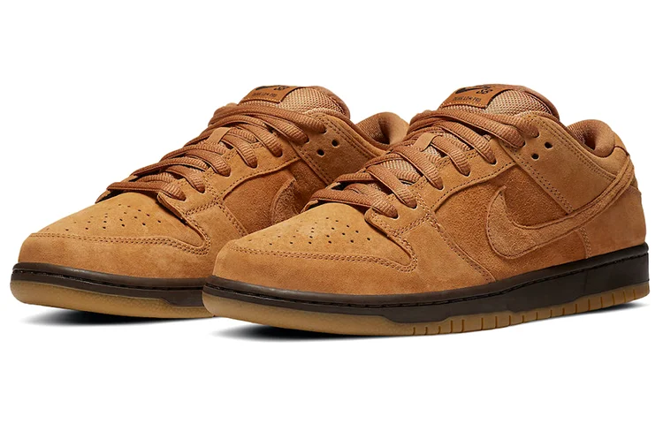 Кроссовки Nike SB Dunk Low, коричневый — фото 3