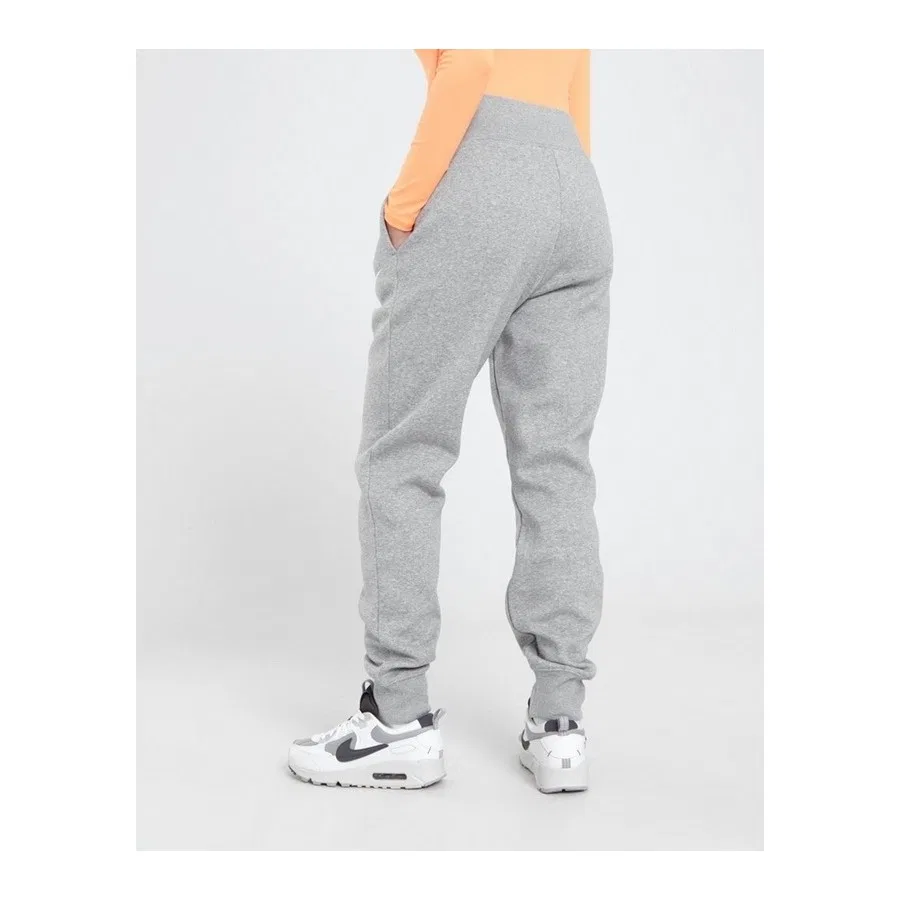 Женские спортивные брюки с высоким поясом Phoenix Fleece Nike, Серый — фото 2
