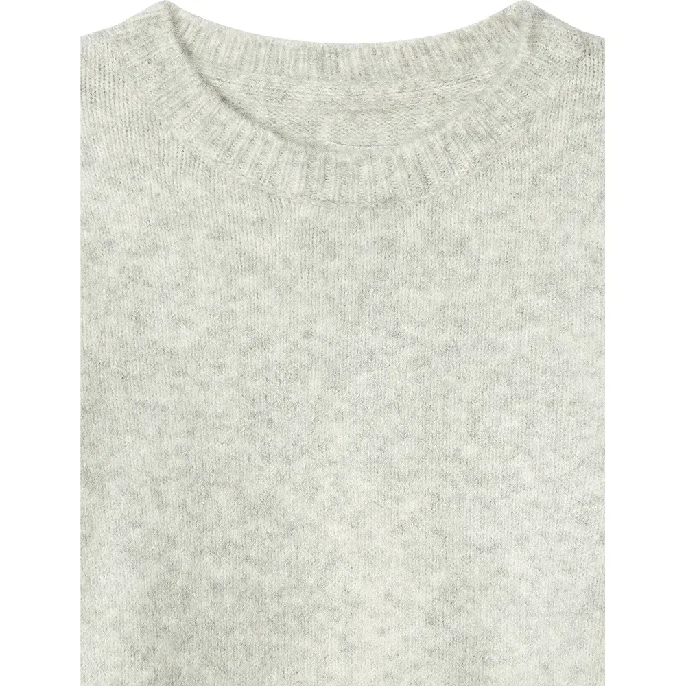Детский свитер с круглым воротником Pepe jeans Mavis, Grey — фото 3