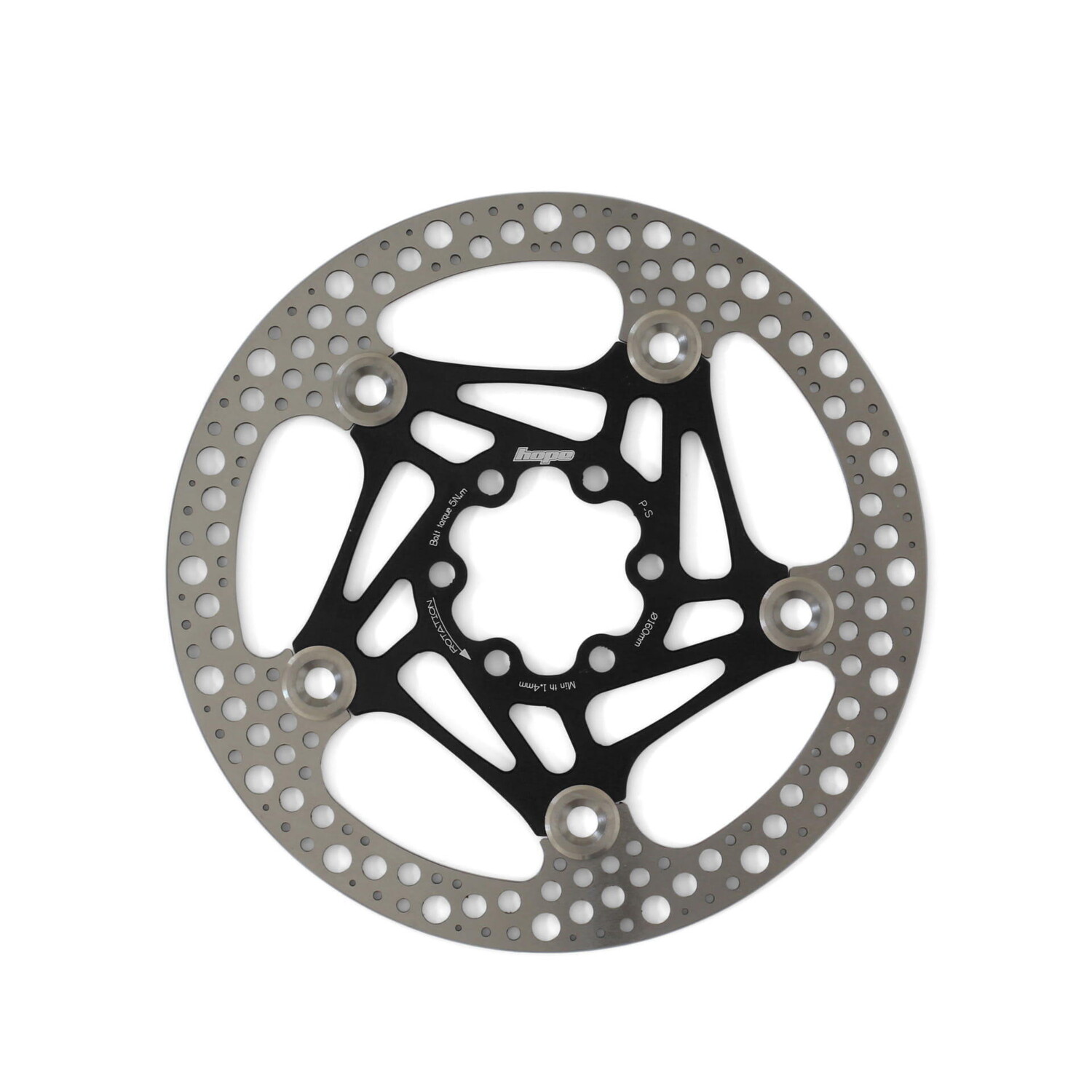 

Тормозной диск Road Rotor 160мм - черный HOPE, черный