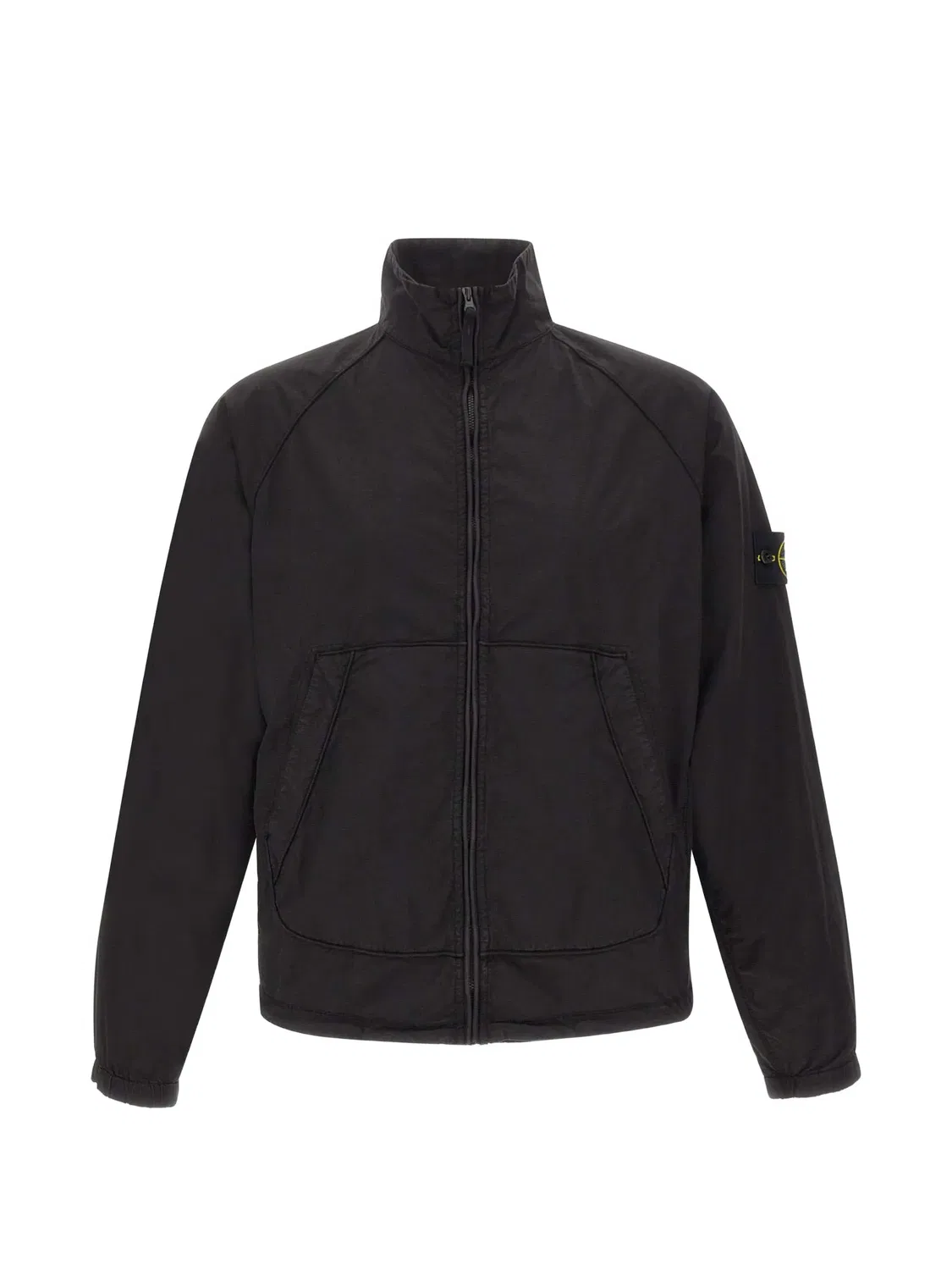 Спортивная куртка Paracadute с нашивкой Compass Stone Island, черный