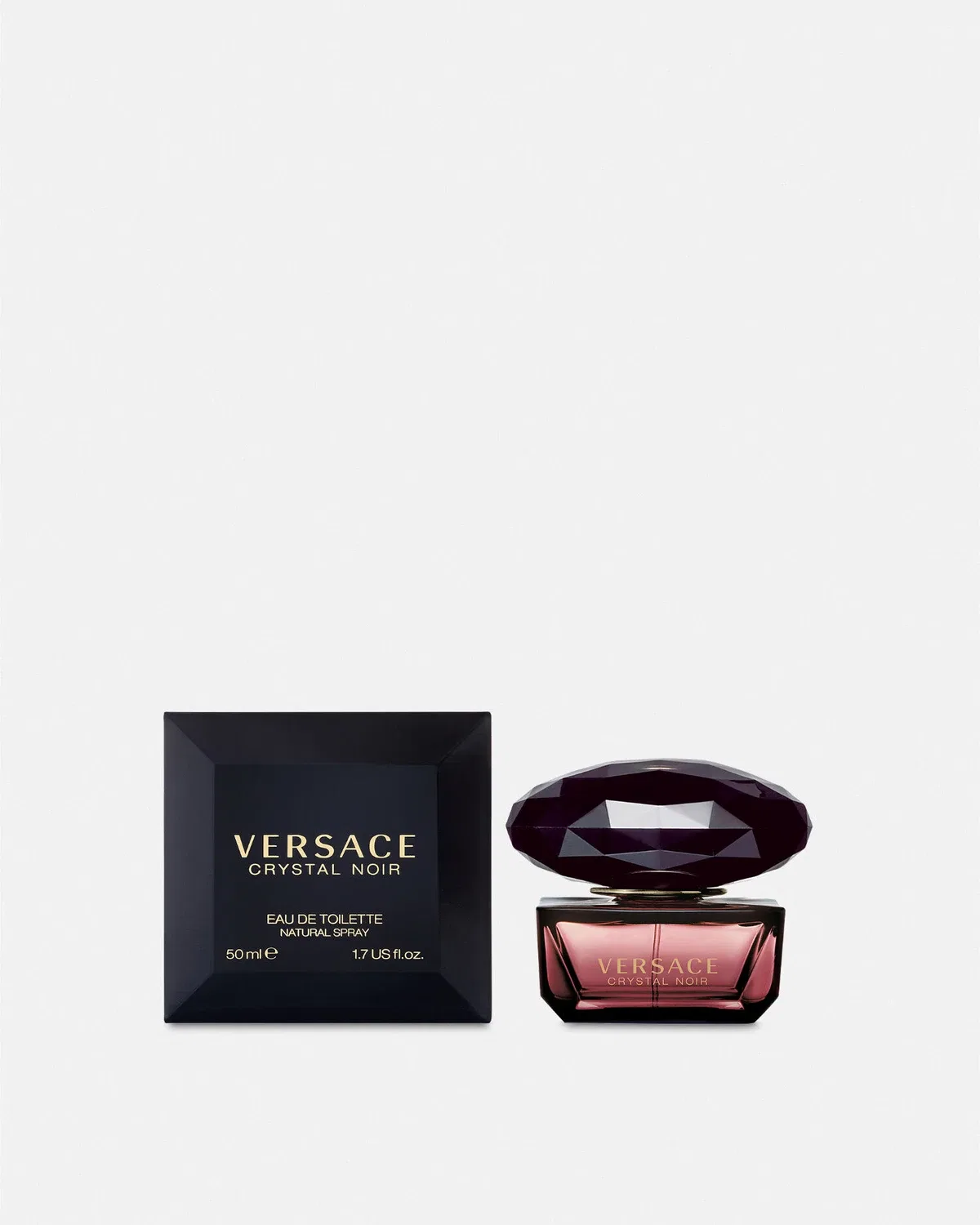 Туалетная вода Crystal Noir Versace, черный — фото 2