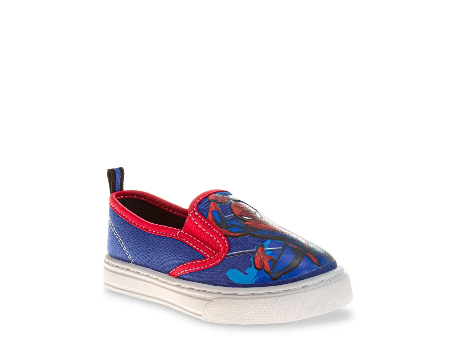 Кроссовки slip-on с принтом Spider-Man, синие, Spiderman