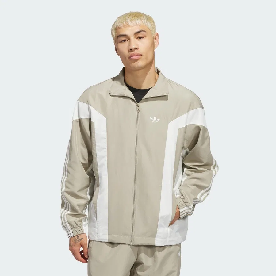 Ветровка баскетбольная с высоким воротником Originals Basketball Wind Breaker Jacket adidas, Черный