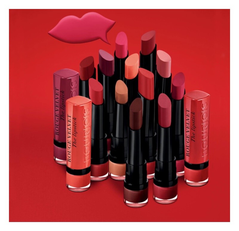 Матовая помада Bourjois Rouge Velvet The Lipstick, оттенок 09 Fuchsia Botté 2,4 г — фото 4