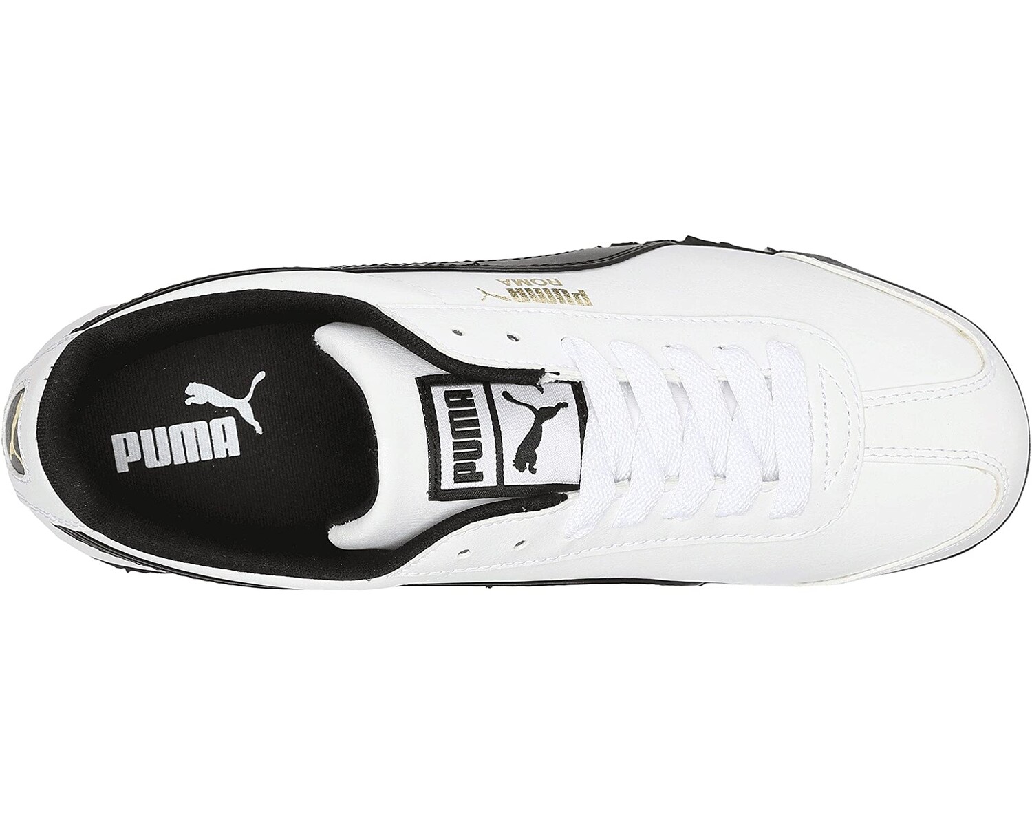 

Кроссовки Puma Roma Basic, бело-черный