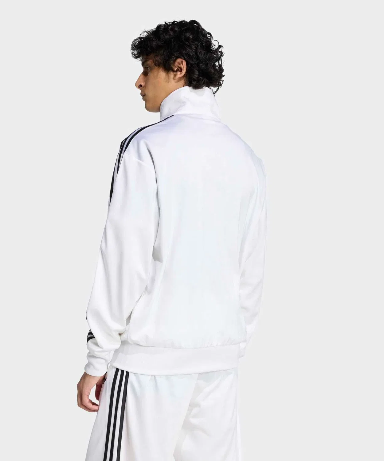 Мужская куртка-трактор с длинным рукавомFirebird Track Top Adidas Originals, Белый — фото 2