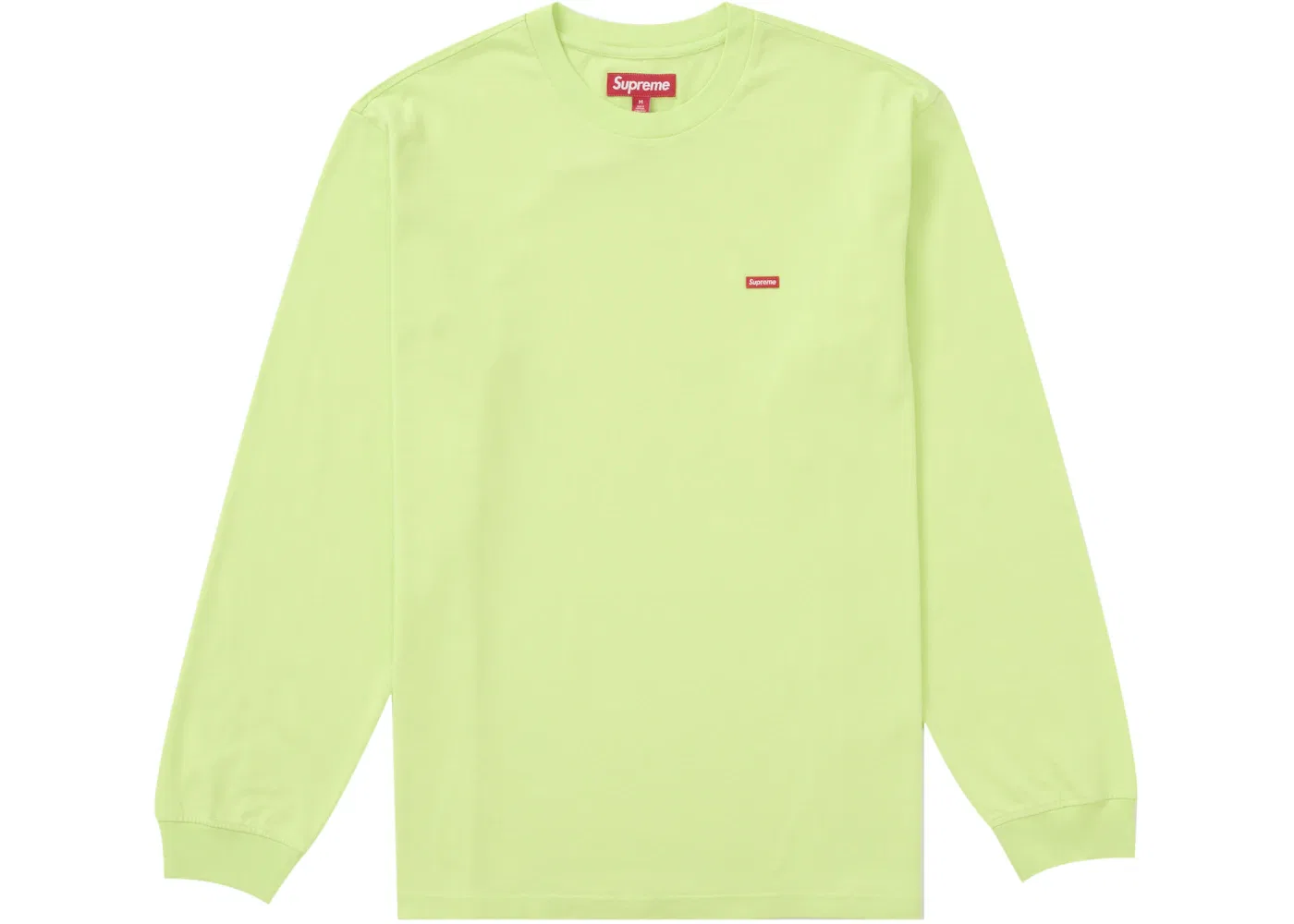 Мужская футболка с длинным рукавом Supreme Tee (FW24), Bright Green