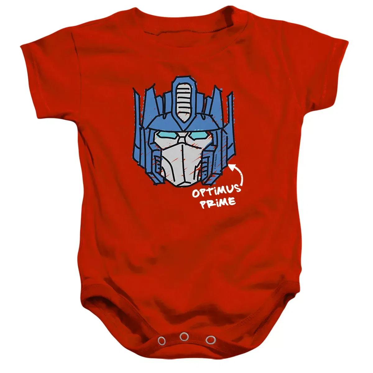 Детское боди с коротким рукавом Transformers, Красный