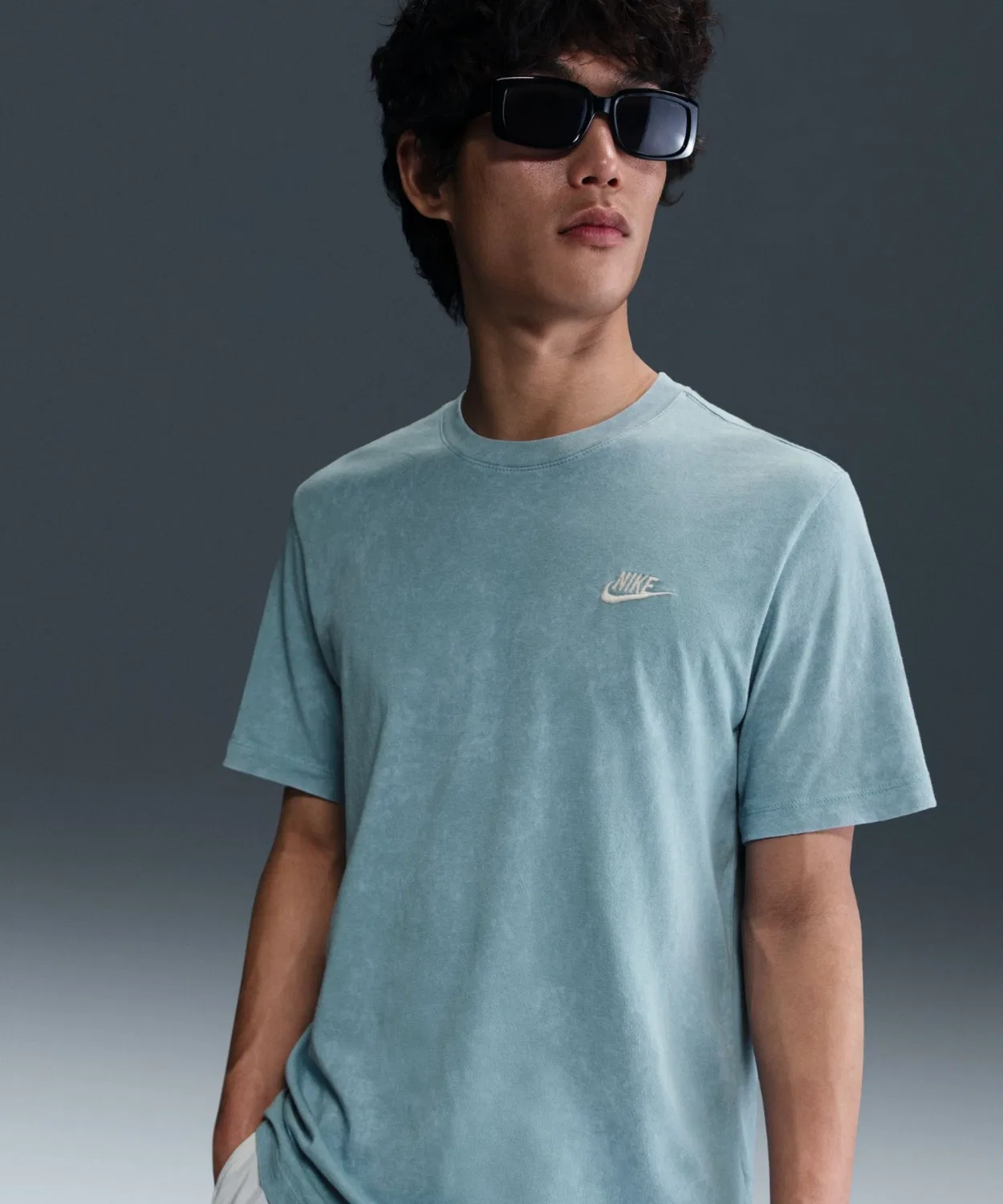 Мужская футболка с коротким рукавом Nike Sportswear, Denim Turquoise