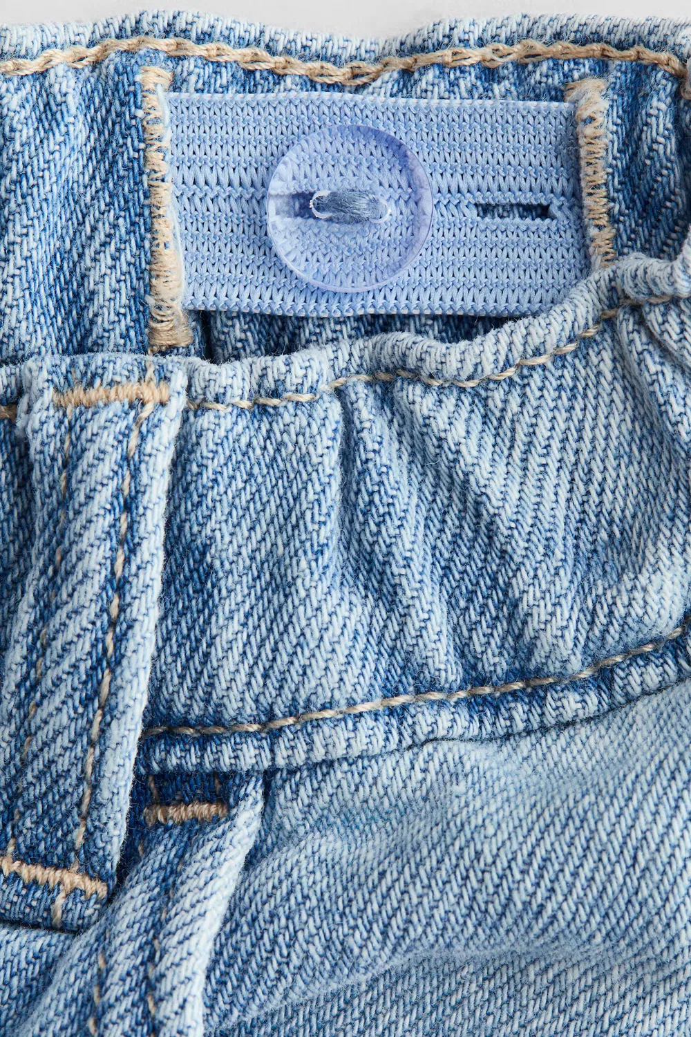 Хлопковые джинсы H&M, Helles Denimblau — фото 2