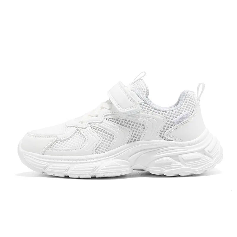 Детские кроссовки из ткани Milk White WARRIOR
