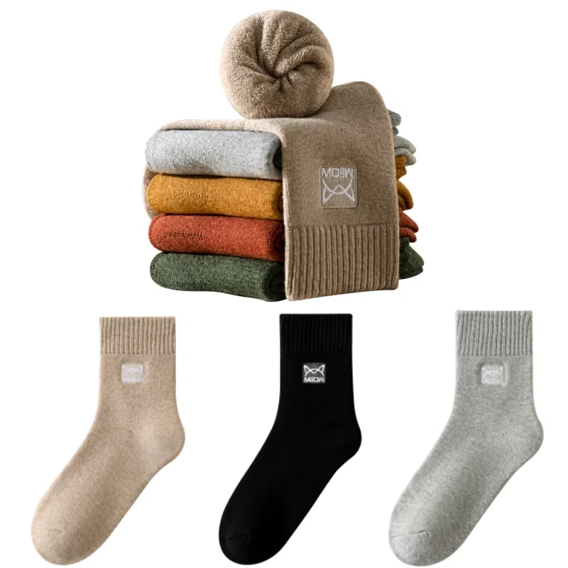 Детские носки с вышивкой Unisex Crew Socks MIIOW
