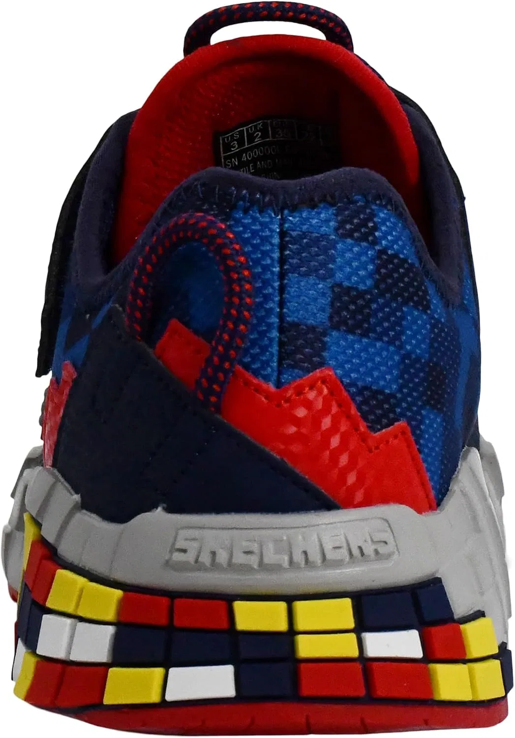 Детские кроссовки для мальчиков Mega-Craft Skechers, Navy/Red — фото 3