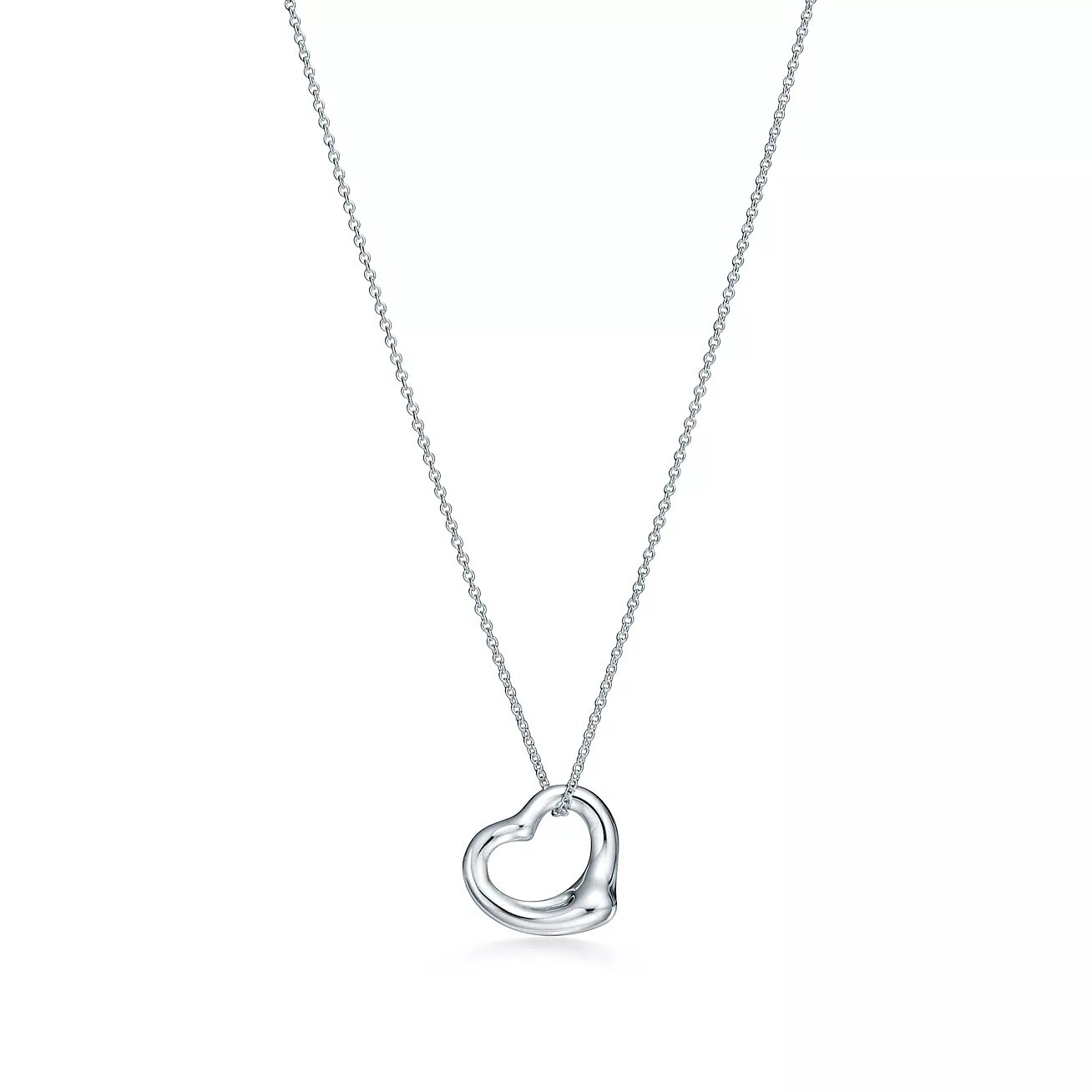 Колье Tiffany & Co. Open Heart, серебро