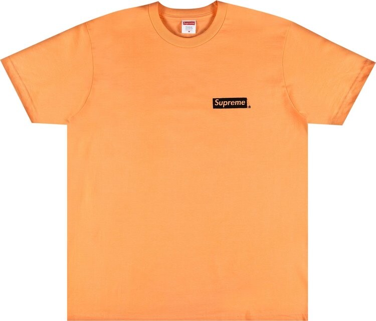 

Футболка Supreme Spiral Tee 'Peach', оранжевый