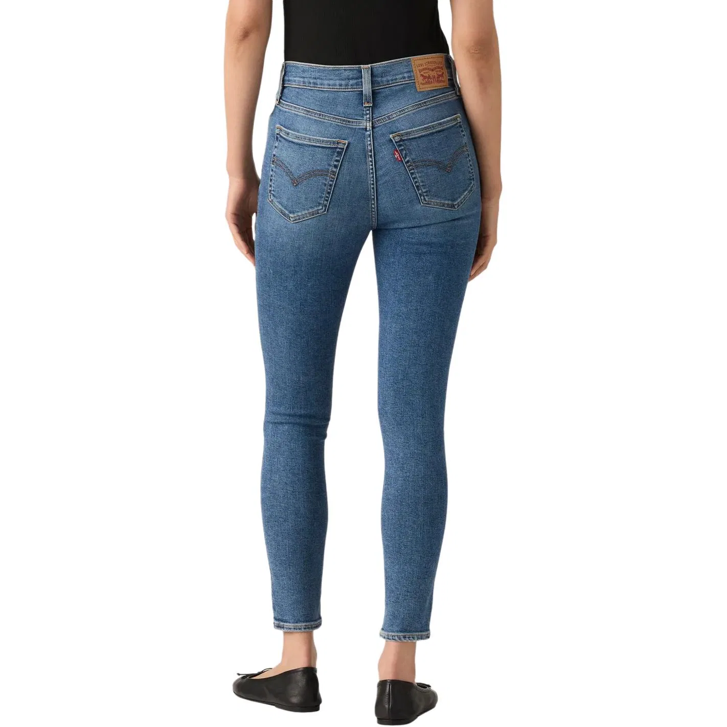 Женские джинсы с 720-м кроем Levis, Blue — фото 3