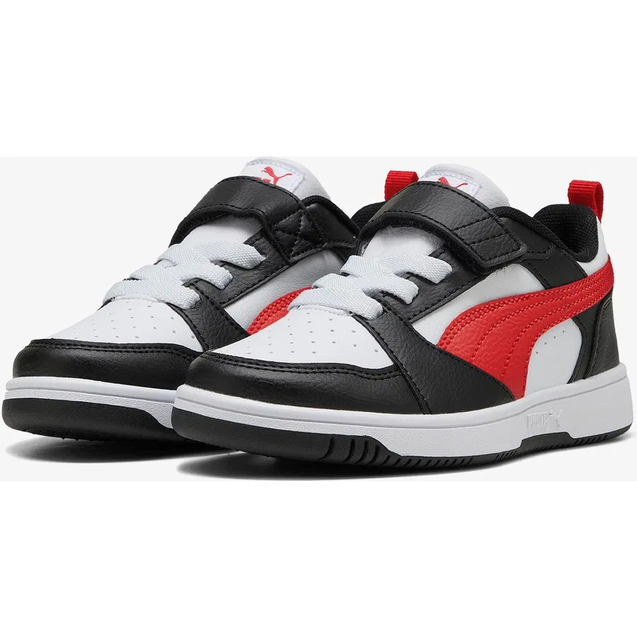 Детские кроссовки с низким верхом Rebound V6 Lo AC+ PS Puma, Белый — фото 2