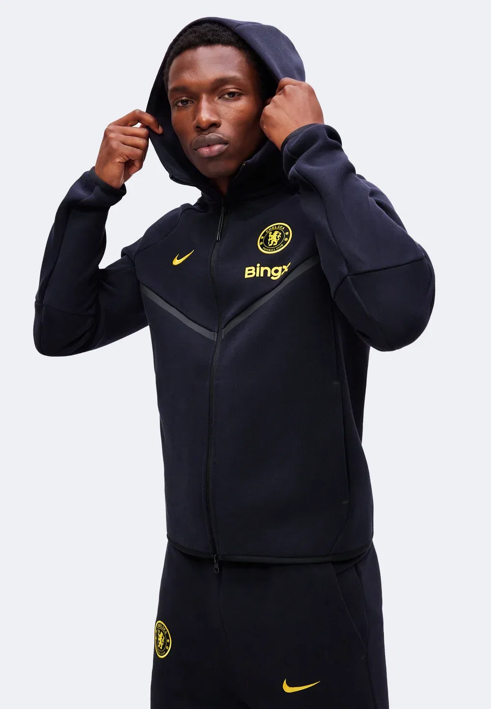 Cfc - тренировочная куртка Nike Performance, Pitch Blue/Midwest Gold-Coloured — фото 4