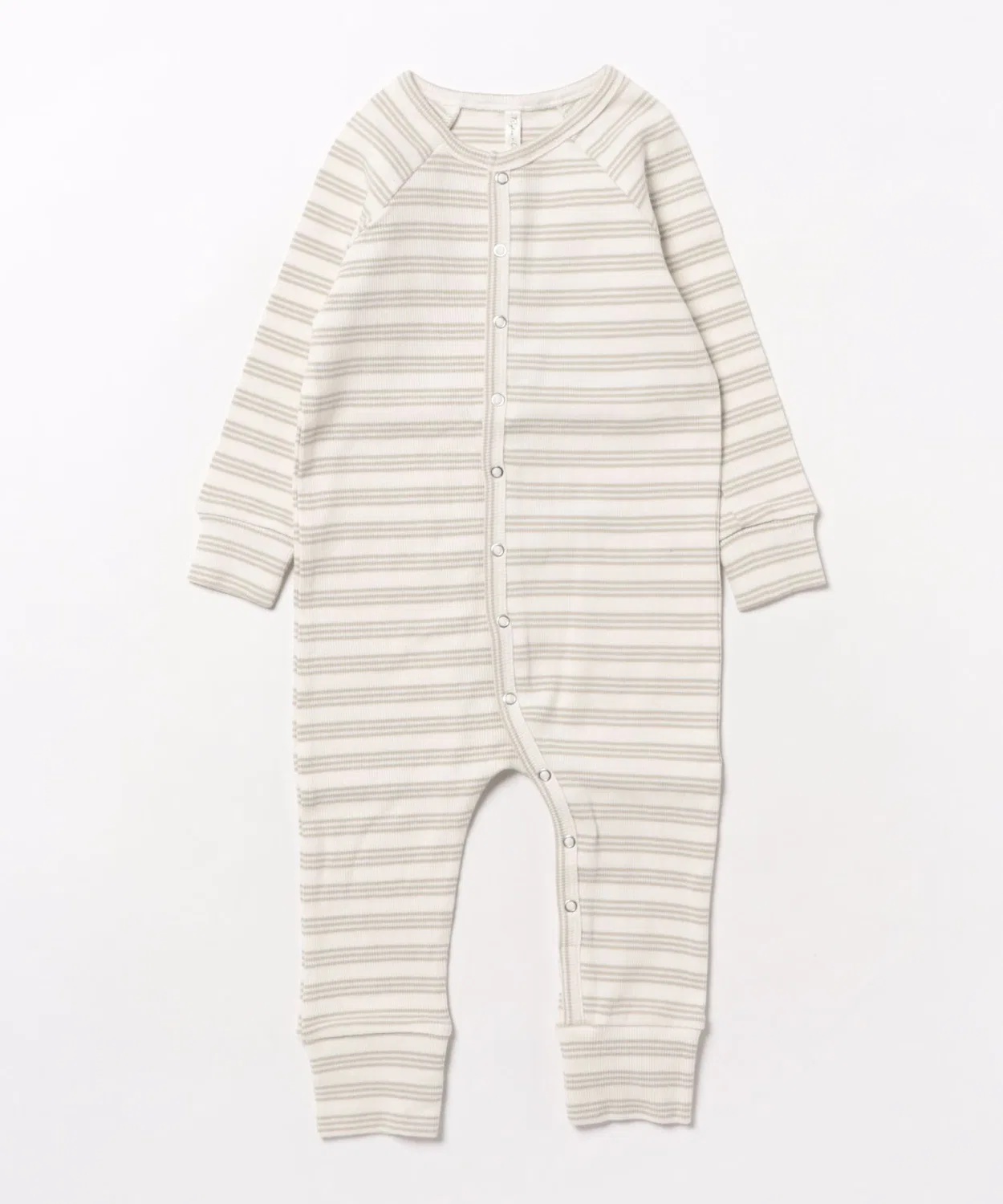Детский комплект пижам из рибаны Agave Stripe Rylee + Cru, Green