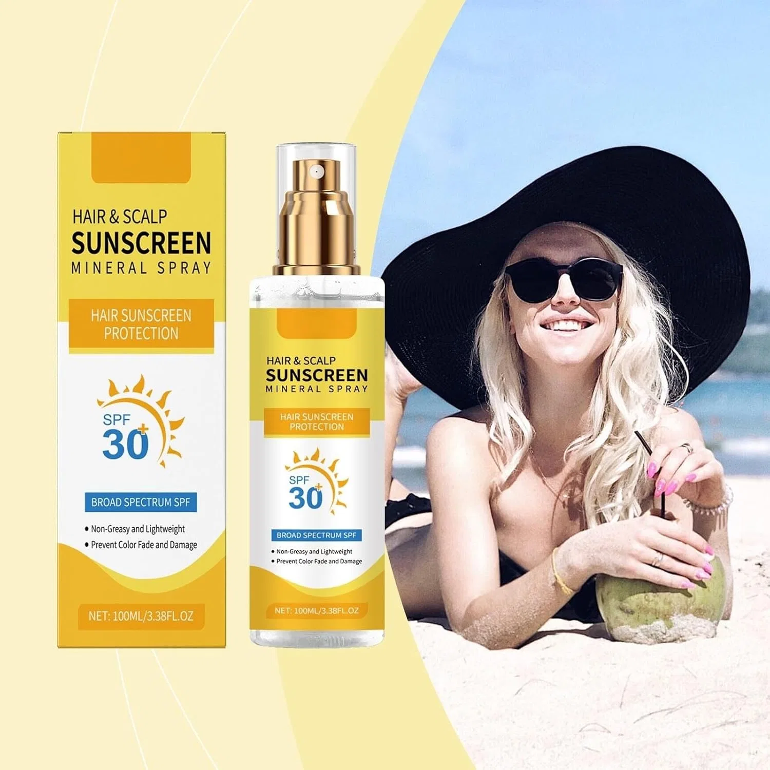 Спрей для волос и кожи головы с SPF 30, 100 мл Generisch — фото 2