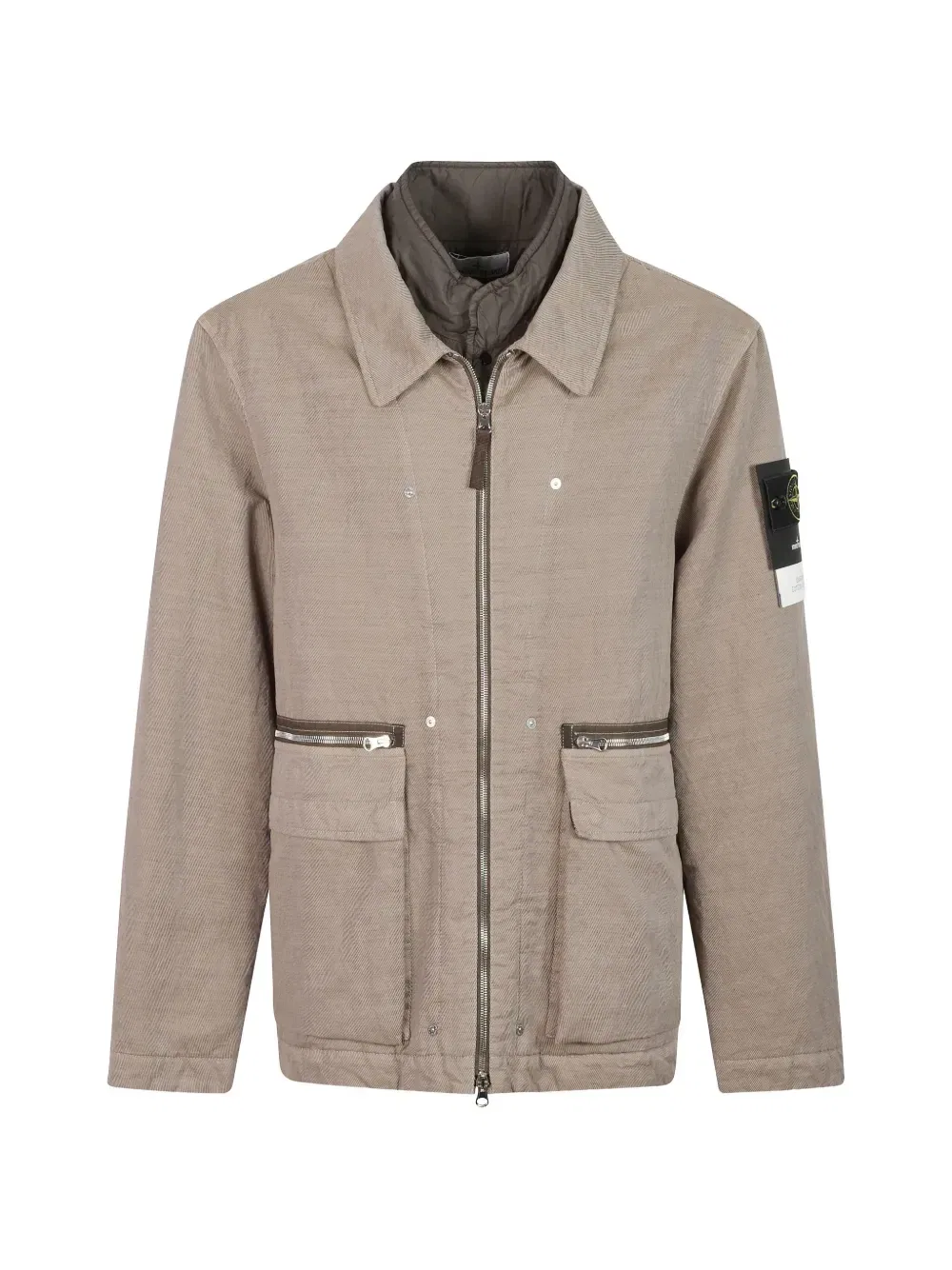 Куртка 4100043 Stone Island, бежевый
