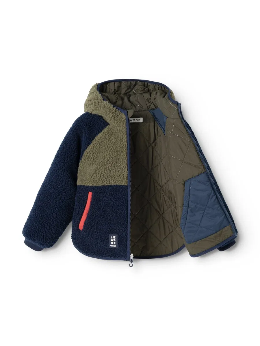 Куртка Liewood Between-Season Jacket 'Jackson' цвета морской синевы — фото 3