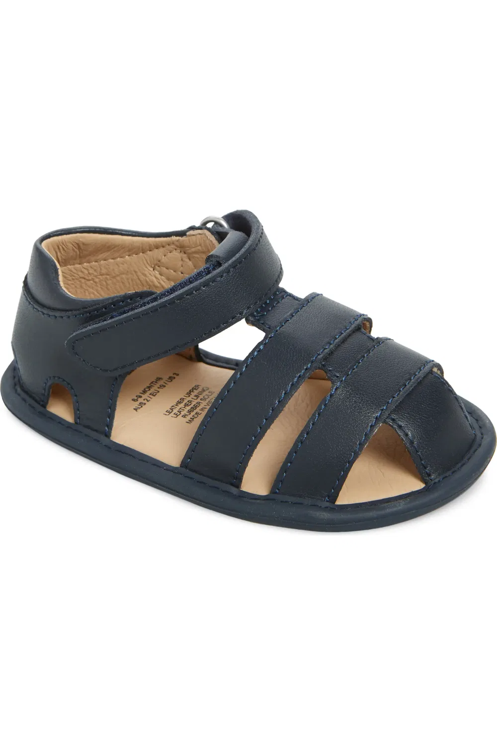 Детские сандалии рыбацкие на регулируемом ремешке Waves Fisherman OLD SOLES, Navy/Navy Sole