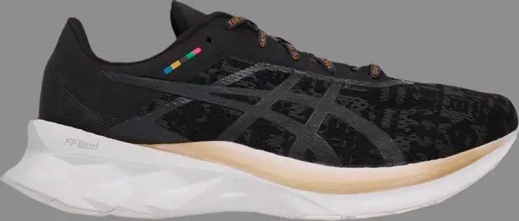 

Кроссовки novablast 'edo era tribute' Asics, черный