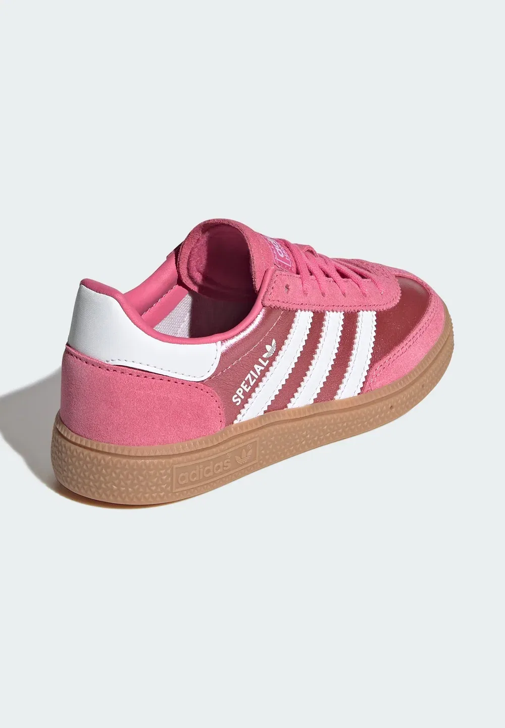 Специальная обувь для гандбола унисекс - кроссовки Adidas Originals, Pink Fusion Cloud White Gum — фото 4